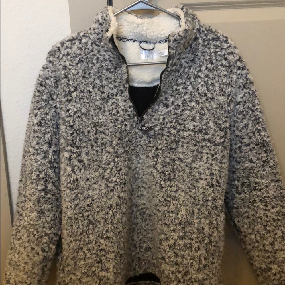 Fuzzy Fleece Pullover